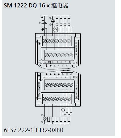 西门子SM1222 6ES7 222 1HH32 0XB0 DQ 16 继电器模块 阿里巴巴