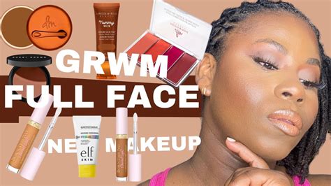 GRWM FULL FACE OF NEW MAKEUP Danessa Myricks Yummy Skin Soothing Serum