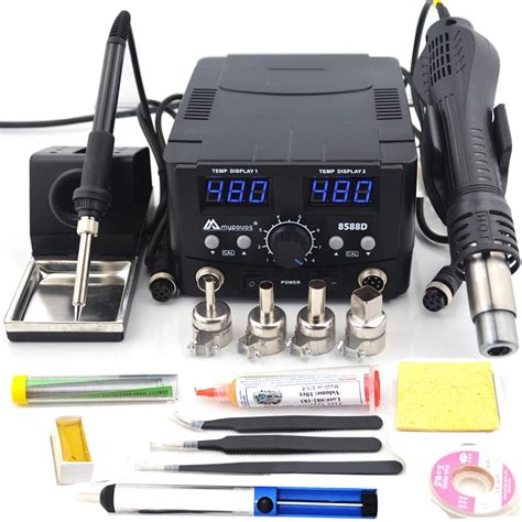 Tools Welding Equipment JCD 2 In 1 Soldering Station SMD BGA Rework