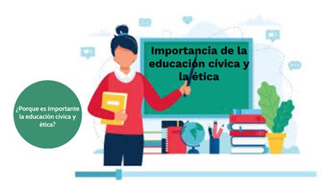 Importancia de la educación cívica y ética en la educación by Karen