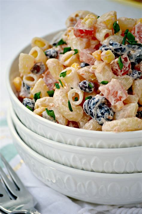 Mexican Macaroni Salad Frugal Mom Eh