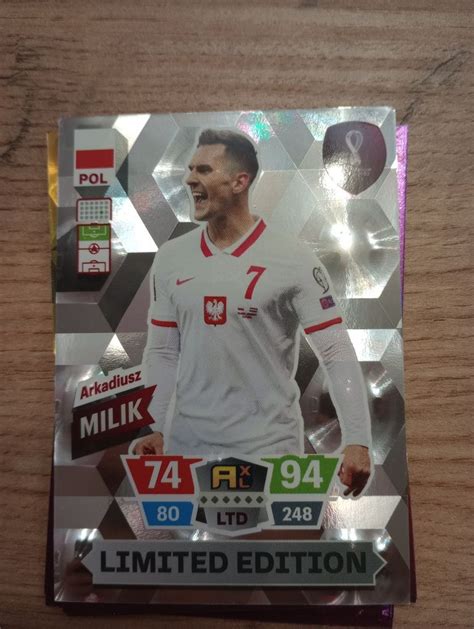 Karta Panini Qatar Limited Edition Arkadiusz Milik World