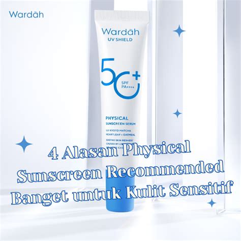 Physical Sunscreen Wardah Indonesia