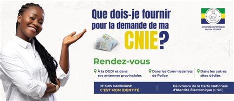 Gabon La délivrance de la Carte Nationale d Identité Électronique