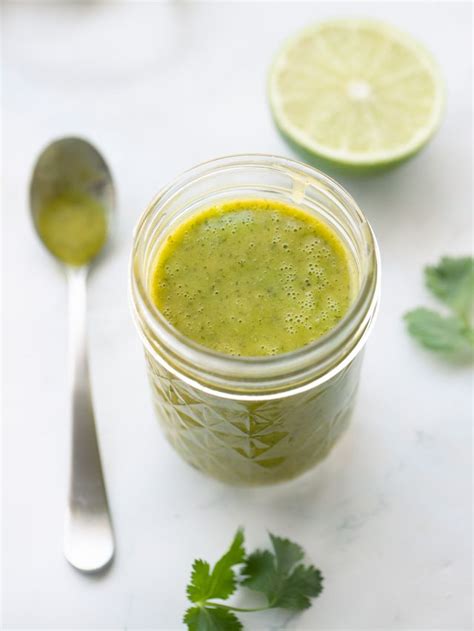 Easy 7 Minute Cilantro Lime Vinaigrette Chef Janet