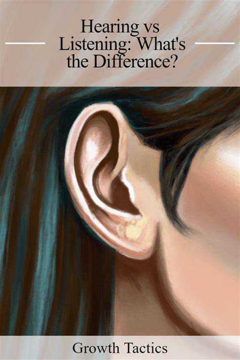 What is the Difference Between Hearing and Listening? 