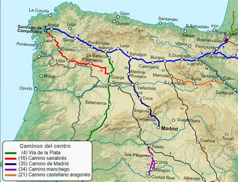 Guía y mapa del Camino de Madrid toda la información aquí