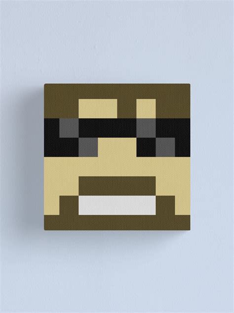 Ssundee Minecraft Skin Canvas Print By Youtubedesign Redbubble