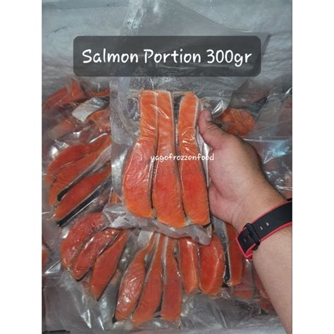 Jual Salmon Fillet Fresh Frozen Norwegian Salmon Fillet Shopee