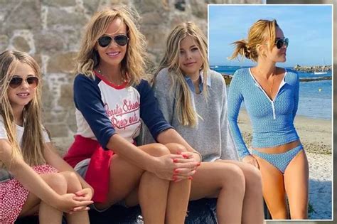 BGT Babe Amanda Holden S Sexiest Beach Displays From Topless To Skimpy Bikinis Daily Star