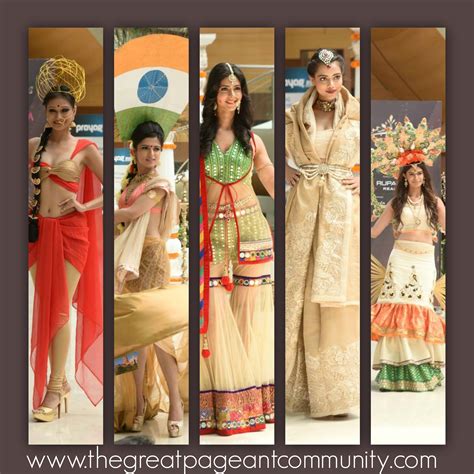 Femina Miss India 2016: Top 7 National Costume – The Great Pageant Community