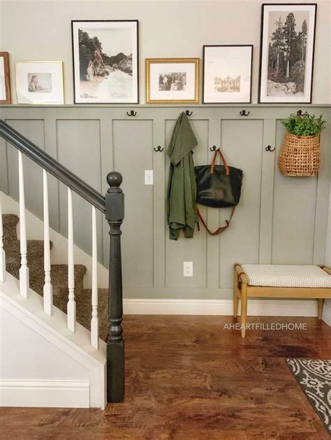 DIY Board And Batten Entryway A Heart Filled Home DIY Home Decor