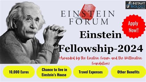 Einstein Fellowship Euros Apply Now Naturalscience