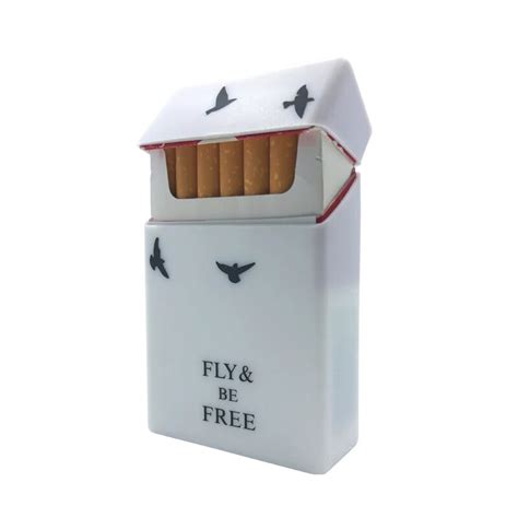 Creative Holds 20 Cigarettes Box Cigarette Case Cover Smoking Cigarette