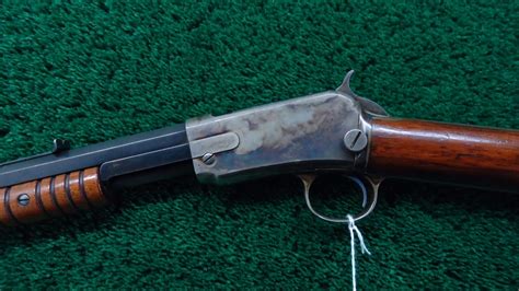 W3336 Winchester Model 1890 Pump Action Rifle In Cal 22 Short M Merz Antique Firearms