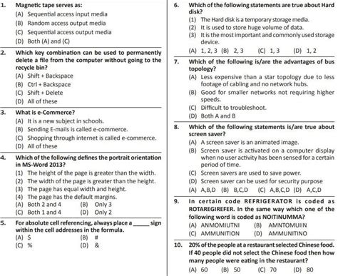 Isso Olympiad Previous Year Question Paper Class Brainly In