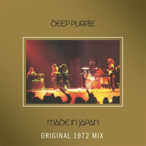 Made In Japan Live Original Mix Album Of Deep Purple Buy Or