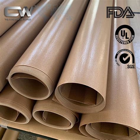 Industrial Heat Resistance PTFE Laminated Glass Cloth China PTFE