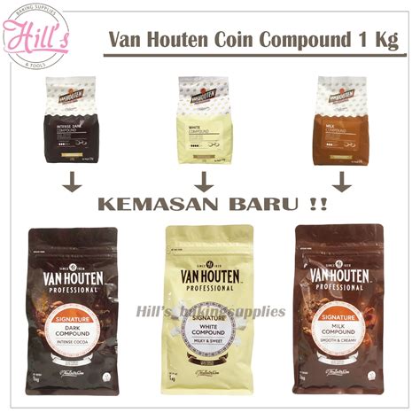 Jual Van Houten Coin Compound Kg Professional Dark Intense Milk