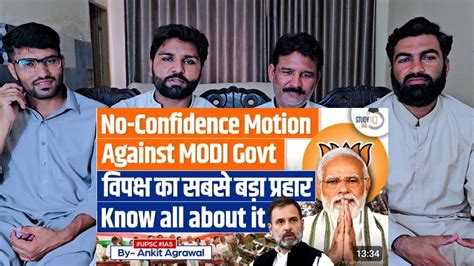 No Confidence Motion Against Modi Govtopposition Parties Unite In Lok