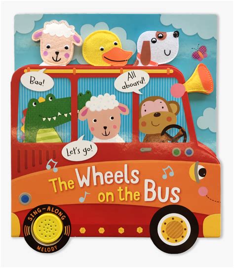 Old Macdonald - Wheels On The Bus Sing Along Book, HD Png Download ...