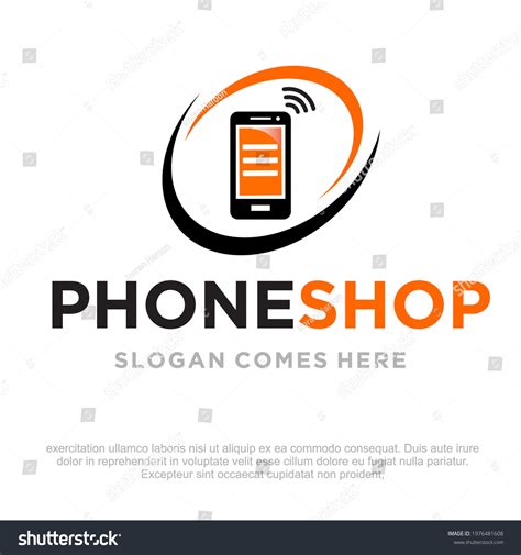 Cell Phone Shop Vector Logo Unique Stock Vector (Royalty Free) 1976481608 | Shutterstock