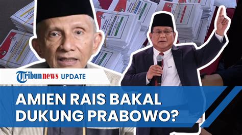 Amien Rais Bakal Dukung Prabowo Bila Anies Gagal Nyapres Gerindra