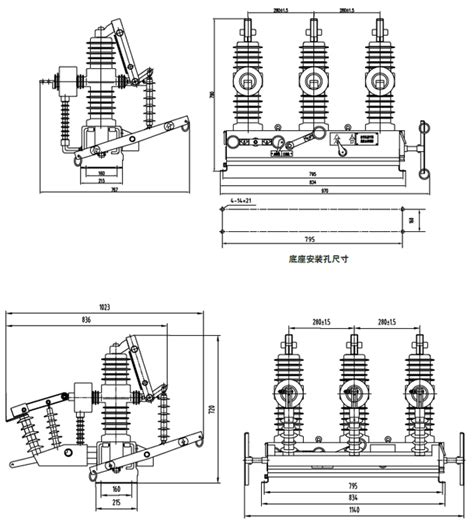 Zw F High Voltage Intelligent Vacuum Circuit Breaker Linyi Senkuo