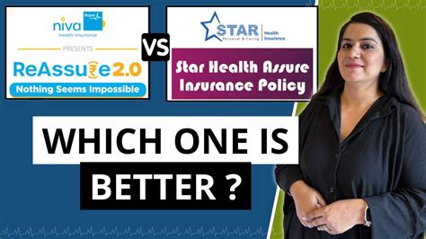 Niva Bupa Reassure 2 0 Vs Star Health Assure Which One Is Better Gurleen Kaur Tikku Youtube