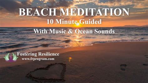 Minute Guided Beach Meditation