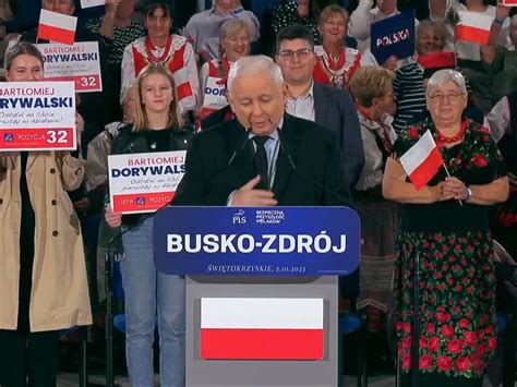 Wybory 2023 Emocjonalna reakcja Kaczyńskiego na pomyłkę O