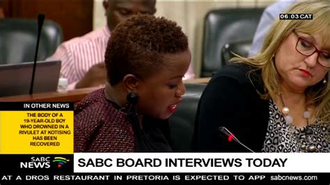 Communications Portfolio Committee To Commence With Sabc Board Interviews Youtube