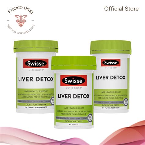 Swisse Ultiboost Liver Detox 60 S 120 S 200 S Lazada PH