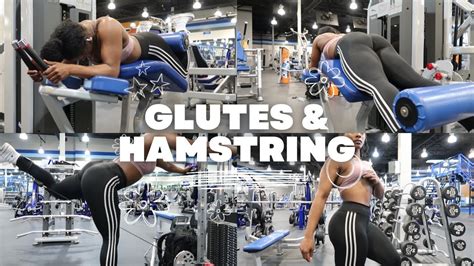 Glutes Hamstring Workout CRUNCH FITNESS TRYING NEW MACHINES YouTube