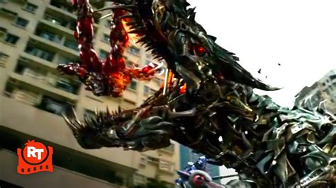 Transformers Age Of Extinction 2014 Dinobot Reinforcements Scene Movieclips Youtube