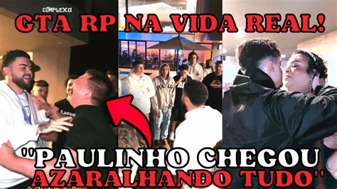 REUNIAO DA GROTA NA VIDA REAL LUAN GERENTE PEGOU A DONA DINASTIA