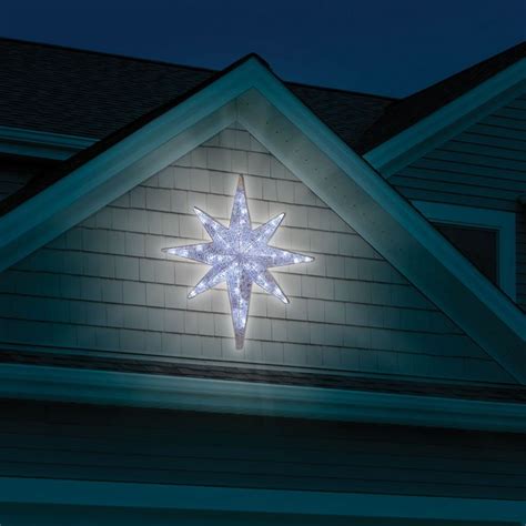 The Prismatic Star Of Bethlehem Light Show Hammacher Schlemmer