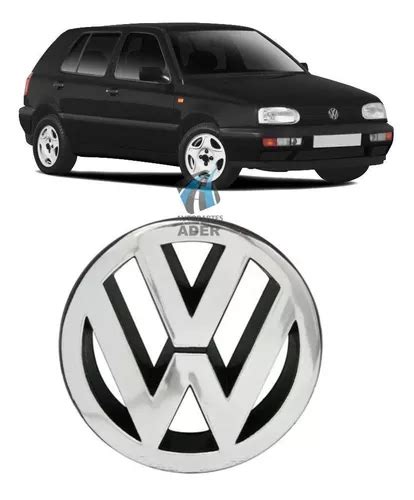 Escudo Insignia Logo Frente Parrilla Vw Golf Generacion