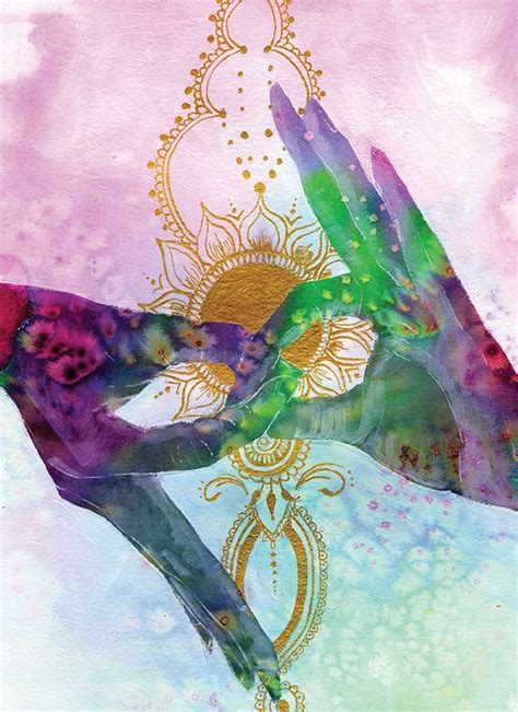 Gyan Mudra — Art by Monica | Namaste art, Meditation art, Yoga art