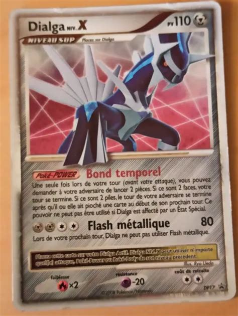 Carte Pok Mon Dialga Niv X Dp Promo Eur Picclick Fr