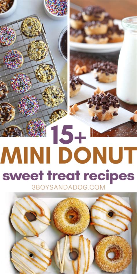 Perfect Mini Donut Recipes | use a donut maker for ease