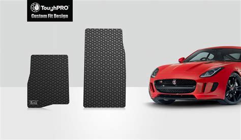 Toughpro Two Front Mats Compatible With Jaguar F Type All Weather Heavy Duty Made In Usa