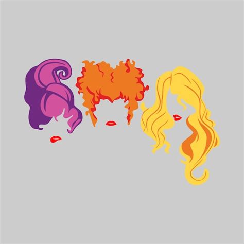 Sanderson Sisters Svg Hocus Pocus Svg Sanderson Svg Etsy