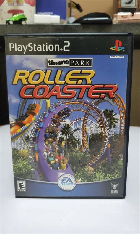 Theme Park Roller Coaster Sony Ps2 NTSC U C Video Gaming Video