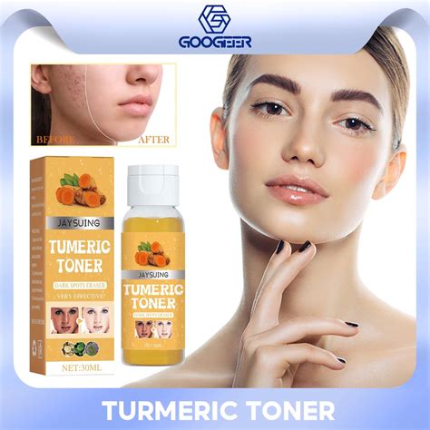 Jaysuing Tumeric Dark Spots Toner Spots Eraser Corrector Turmeric Fade