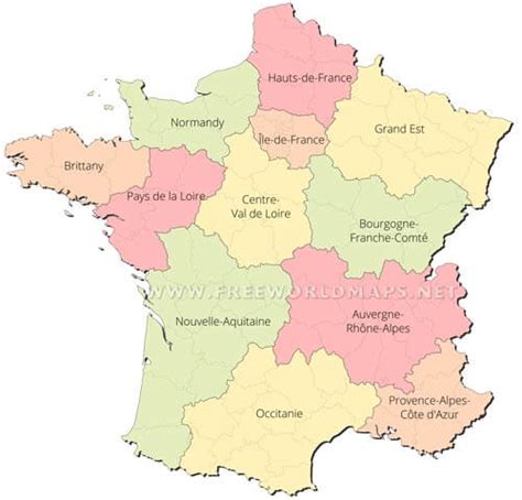 France Political Map