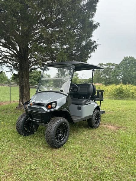 2024 E Z Go Express™ S4 Gas Slate Carolina Custom Golf Carts