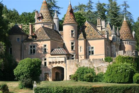 Chateau De Burnand Saone Et Loire France Castle House French