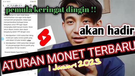 BIKIN KAGET Aturan Baru Monetisasi YouTube Shorts Kali Ini YouTube