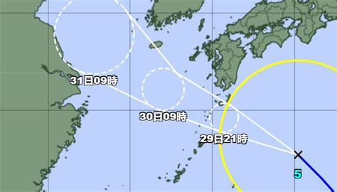 台风桑达最新消息走向图 对江苏有影响吗 天气网